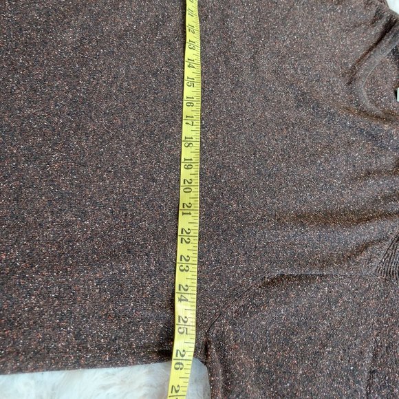 Tommy Bahama Women's Brown Merino Wool and Silk Blend Sweater Size: XL - Picture 4 of 7